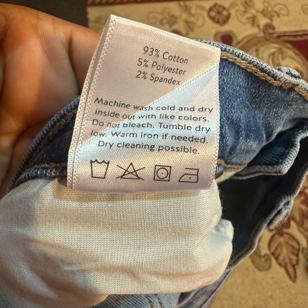 JBD Wide Legs Stretchy Classic Blue Women's Jeans in excellent condition Size 28 - Picture 9 of 15